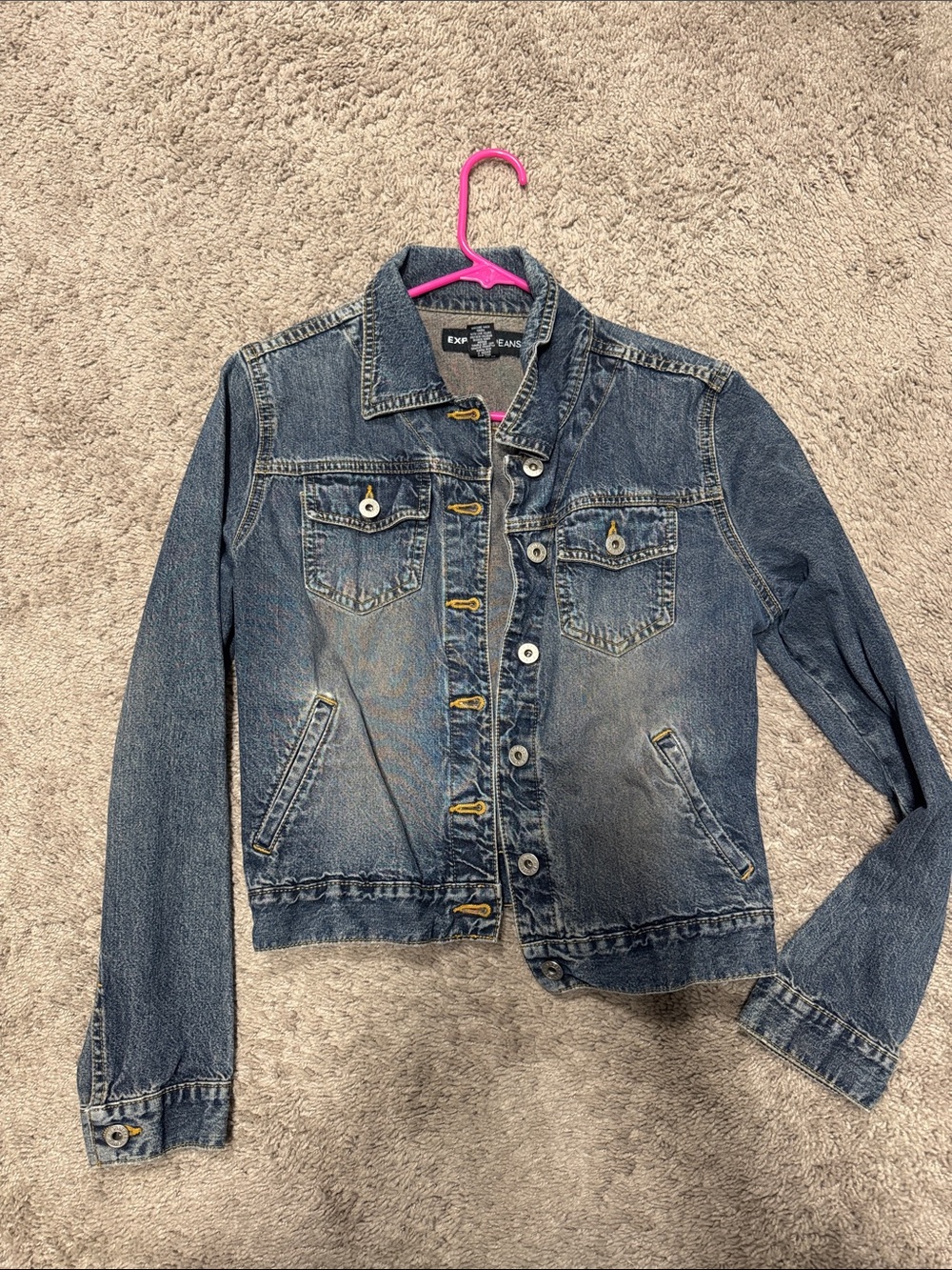 Express Women's Blue Denim Jacket